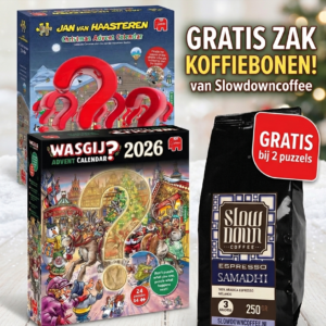 05 September 2026 | 2 Advent Kalenders | JvH + Wasgij | + Gratis Slowdowncoffee